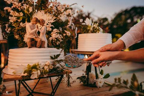 FOTOS NA MESA DO BOLO'