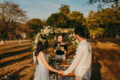 CASAMENTO AO AR LIVRE CASAMENTO GLEYCI E ALAN'