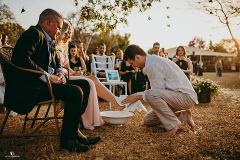 CERIMONIA LAVA PÉ EMOCIONANTE'