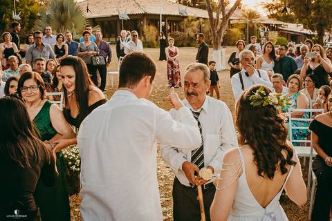 ENTRADA DAS ALIANÇAS COM OS AVOS '