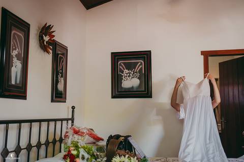 MAKING OF DA NOIVA SITIO Villa Kalena - Betim'