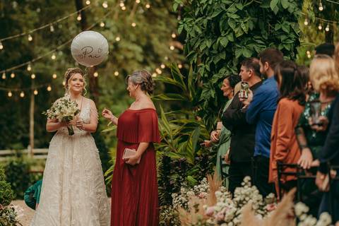 FOTOS CERIMONIA CASAMENTO SITIO PARAISO DA MATA '