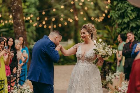 FOTOS CERIMONIA CASAMENTO SITIO PARAISO DA MATA '