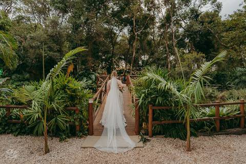 FOTOS CERIMONIA CASAMENTO SITIO PARAISO DA MATA '