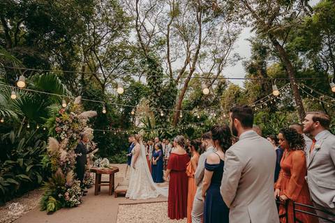 FOTOS CERIMONIA CASAMENTO SITIO PARAISO DA MATA '