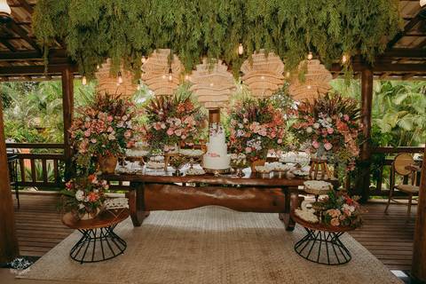 DECORAÇÃO CASAMENTO DE DIA SITIO PARAISO DA MATA '