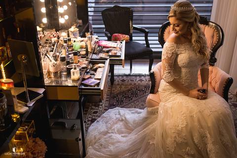 FOTOS DA NOIVA PRONTA PARA O CASAMENTO'