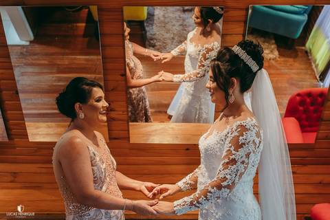 FOTOS DA NOIVA COM A MAE NO DIA DO CASAMENTO'