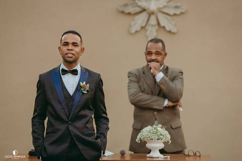 FOTOS DO NOIVO ESPERANDO A NOIVA NO ALTAR'