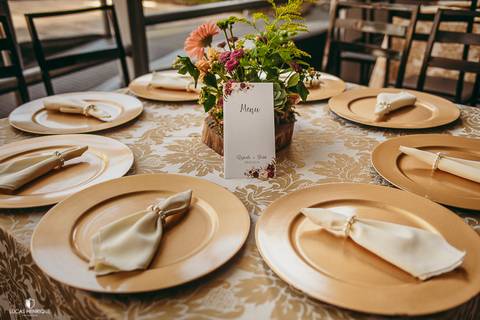 FOTOS DA DECORAÇÃO PARA MESA DE JANTAR'