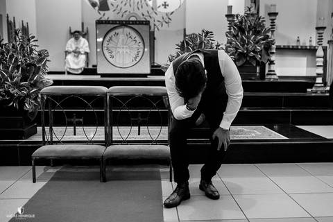 

Fotos da reação do noivo ao ver a noiva pela primeira vez'