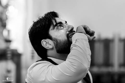 Fotos noivo chorando ao ver a noiva pela primeira vez no casamento'