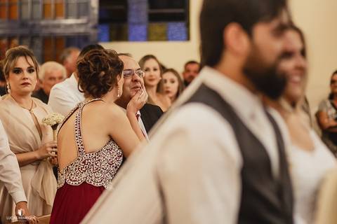 fotos pai da noiva emocionado no casamento'