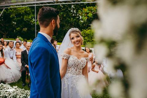 FOTOS DA CERIMONIA AO AR LIVRE EM IBIRITE'