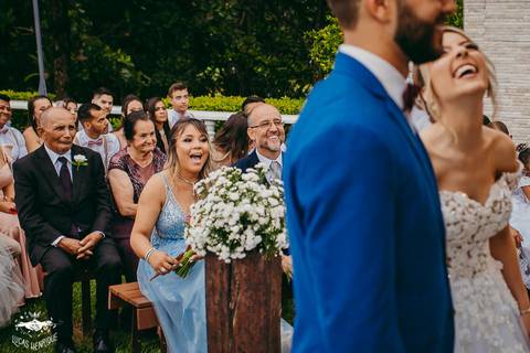 FOTOS DA CERIMONIA AO AR LIVRE EM IBIRITE'