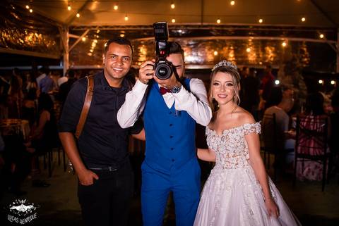 SELFE COM OS NOIVOS'