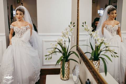 FOTOS NOIVA INDO PARA O CASAMENTO'