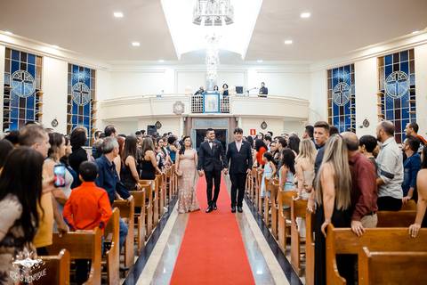 Cerimonia de casamento igreja matriz de Ibirité'