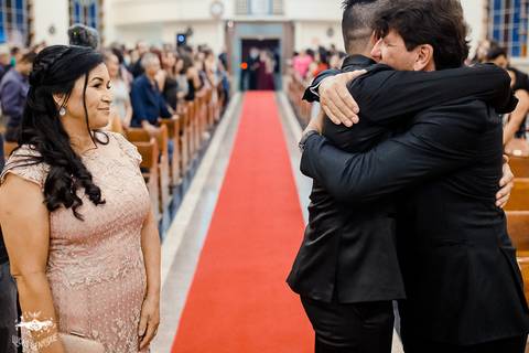 Cerimonia de casamento igreja matriz de Ibirité'