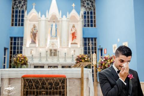 Cerimonia de casamento igreja matriz de Ibirité'