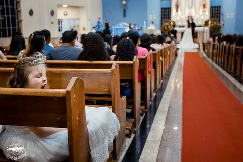 Cerimonia de Casamento na Paróquia Nossa Senhora das Graças -Ibirité '