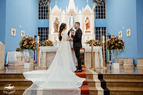 FOTOS DE CASAMENTO NA IGREJA AZUL DE IBIRITÉ'
