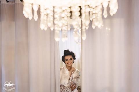 FOTOS DE MAKING OF DA NOIVA NO ESPAÇO ANA FERNANDA MAKE UP EM IBIRITE'