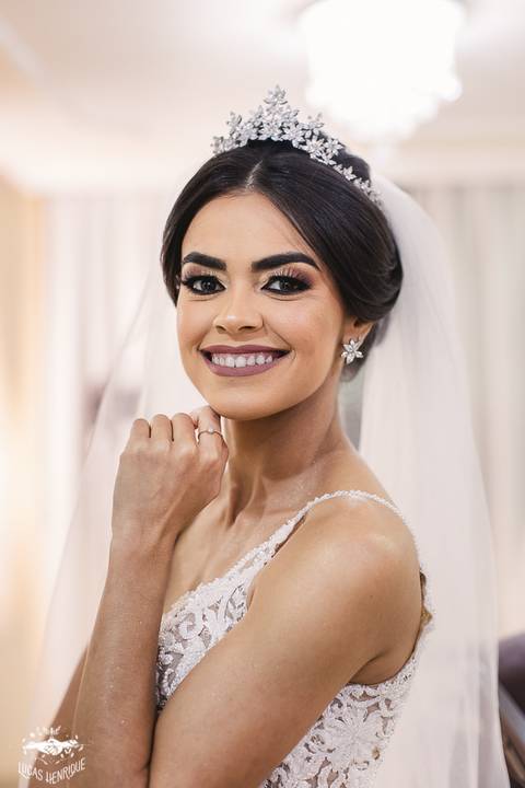 FOTOS DA NOIVA DE VESTIDO NO MAKING OF'