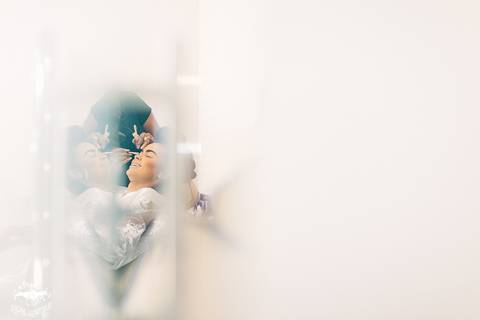 FOTOS DE MAKING OF DA NOIVA EM IBIRITE'