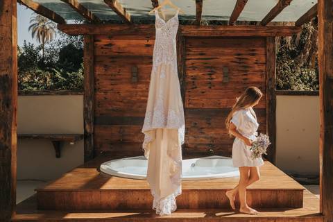 fotos making of noiva sitio'