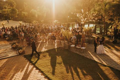 fotos sitio para casamento de dia'