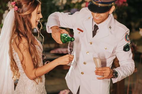 fotos protocolares mesa bolo casamento'