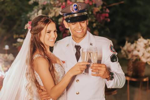 fotos protocolares mesa bolo casamento'