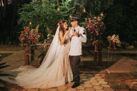 fotos protocolares mesa bolo casamento'