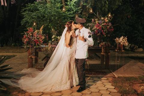 fotos protocolares mesa bolo casamento'