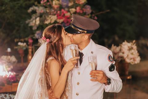 fotos mesa bolo casamento'