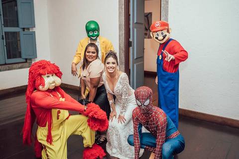 FOTOS EQUIPE ZUMBEEDOS CASAMENTO BH'