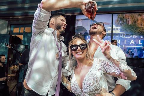 NOIVO JOGANDO UISQUE  CASAMENTO BH'