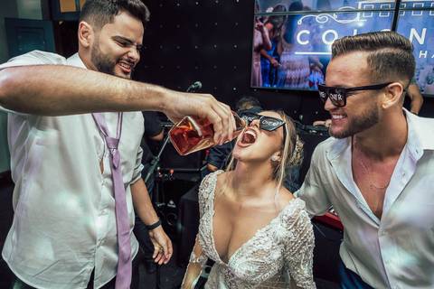 NOIVO JOGANDO UISQUE  CASAMENTO BH'