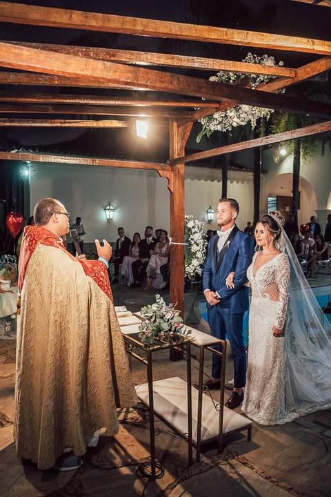 FOTOS  CERIMONIA CASAMENTO COLONIAL PAMPULHA BH'
