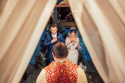FOTOS  CERIMONIA CASAMENTO COLONIAL PAMPULHA BH'