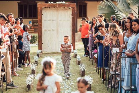 FOTOS CERIMONIA CASAMENTO IBIRITE'