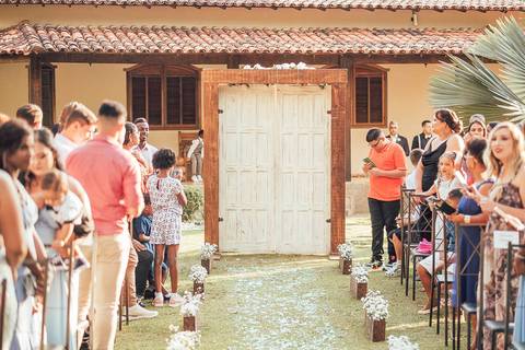 FOTOS CERIMONIA CASAMENTO IBIRITE'