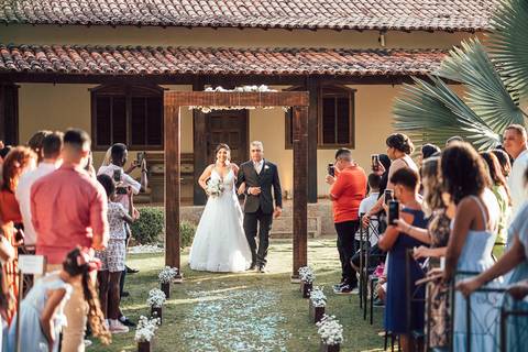 FOTOS CERIMONIA CASAMENTO IBIRITE'