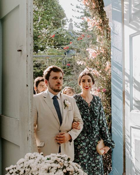 padrinhos na igreja'