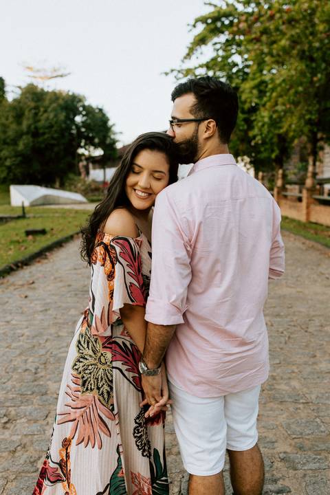 Inspiração Ensaio Casal Pré wedding no campo;'