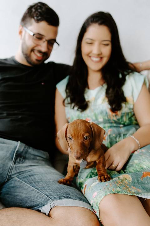 Inspiração Ensaio Casal Pré wedding em casa'