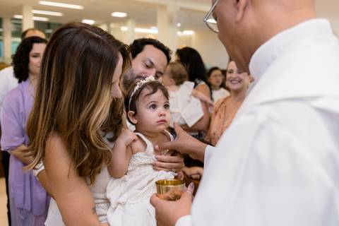 Fotografia de batizado em Belo Horizonte'