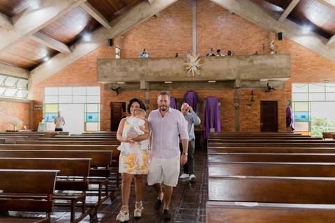 Fotografia de batizado em Belo Horizonte'