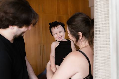 Momentos em família registrados em BH'